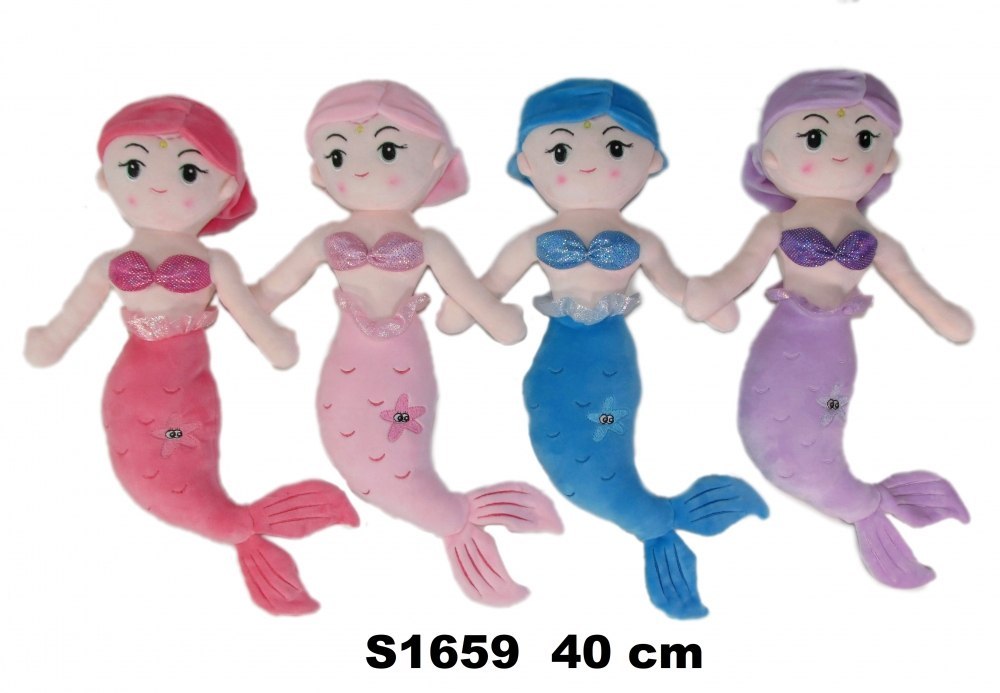 PELUCHE SIRENA 40CM SA SUN-DAY